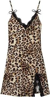 Femmes lingerie sexy imprimé léopard pull dentelle trou robe minuit chaud babydoll vêtements de nuit. DIAYTAR COTE D'IVOIRE, votre référence en ligne pour tous vos besoins en produits discount. Parcourez notre catalogue diversifié comprenant des articles pour la maison, l'électroménager, l'informatique, la mode et les gadgets, afin de dénicher les meilleures affaires du moment. Optez pour des économies substantielles sans compromettre la qualité et bénéficiez d'une expérience de shopping en ligne des plus avantageuses.