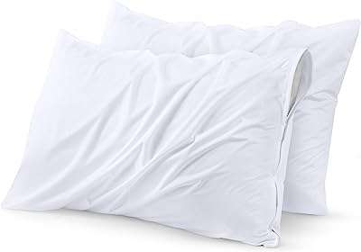Housse de coussin imperméable à fermeture éclair utopia (paquet de 2) queen. Préparez-vous à économiser gros avec DIAYTAR COTE D'IVOIRE  ! Notre boutique en ligne généraliste propose une large sélection de produits discount, des indispensables de la maison aux appareils électroménagers dernier cri, en passant par l'informatique et les articles de mode tendance. Ne manquez pas nos offres exceptionnelles !