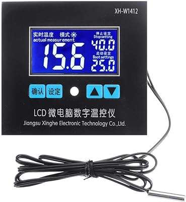 Contrôleur de température à affichage lcd numérique pour micro ordinateur 0.1 haute. DIAYTAR COTE D'IVOIRE  - Votre escale en ligne pour des produits discount de qualité. Explorez notre gamme impressionnante de produits allant des articles de maison aux gadgets dernier cri. Profitez de prix imbattables et découvrez pourquoi nous sommes un choix populaire pour les acheteurs avertis à la recherche de bonnes affaires.