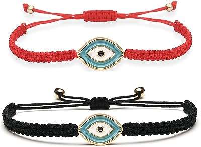 Kastwave bracelet couple yeux bleus ensemble de bracelets 2 pièces rouge et noir. DIAYTAR COTE D'IVOIRE  vous offre toutes les bonnes affaires sur un seul site. Découvrez notre sélection de produits discount pour la maison, l'électroménager, l'informatique et la mode. Bénéficiez de nos prix imbattables et trouvez les articles de qualité que vous recherchez, sans vous ruiner !