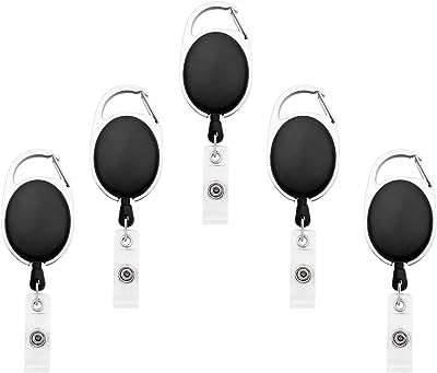 5 pièces porte badge rétractable fuxing d'identification aléatoire mixte avec clip. DIAYTAR COTE D'IVOIRE  - Votre guichet unique pour des achats discount en ligne. Découvrez notre catalogue diversifié regorgeant de produits pour la maison, l'électroménager, l'informatique, la mode et les gadgets, le tout à des prix avantageux. Naviguez facilement sur notre site convivial et trouvez les meilleures offres pour vos besoins du quotidien.