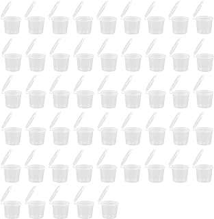 50 pièces ensemble 1 15 oz petites tasses à sauce en plastique jetables conteneurs de stockage. DIAYTAR COTE D'IVOIRE  - Votre destination en ligne pour des achats malins. Explorez notre catalogue diversifié de produits discount, des indispensables du quotidien aux dernières tendances. Faites des économies tout en vous garantissant la satisfaction grâce à nos offres attractives et notre engagement envers un rapport qualité-prix exceptionnel.