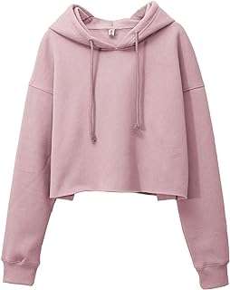 Sweat à capuche court en molleton manches longues pour femme. Chez DIAYTAR COTE D'IVOIRE, nous croyons que le shopping discount ne devrait pas signifier sacrifier la qualité. Parcourez notre boutique en ligne pour trouver des prix imbattables sur une large sélection de produits, allant de l'électroménager à la mode. Achetez malin avec DIAYTAR COTE D'IVOIRE  !