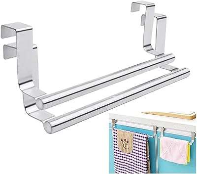   armoire de cuisine porte serviettes bar support d'armoire suspendus serviettes et chiffons. Découvrez DIAYTAR COTE D'IVOIRE  et préparez-vous à vivre l'expérience d'achat en ligne ultime. Notre boutique propose une gamme complète de produits discount, de la maison aux appareils électroniques, en passant par la mode, offrant ainsi des solutions abordables pour tous vos besoins.