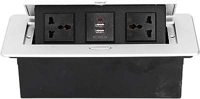 Prise électrique mise à la terre prise de bureau escamotable 3 trous avec indicateur. DIAYTAR COTE D'IVOIRE  - des réductions incroyables sur tous les produits dont vous avez besoin. Parcourez notre boutique en ligne pour découvrir des offres discount sur des centaines d'articles, allant de la mode aux appareils électroménagers dernier cri.
