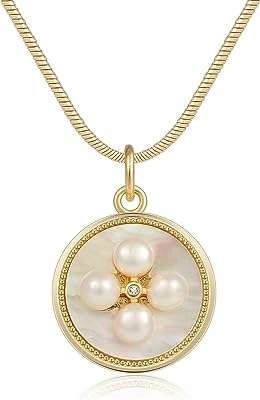 Tomovili collier de perles pour femmes collier naturelles avec pendentif en trèfle. Faites des économies sans compromis sur la qualité avec DIAYTAR COTE D'IVOIRE . Notre boutique en ligne propose une variété de produits discount de la maison à l'électroménager, en passant par l'informatique et les accessoires de mode. Soyez à l'affût des offres spéciales et des remises exceptionnelles pour réaliser de bonnes affaires !