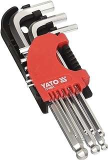 Clé hexagonale yato 9 pièces 15 10 mm crv marque yt 0505. Faites des économies intelligentes sur DIAYTAR COTE D'IVOIRE, votre boutique en ligne de confiance. Avec notre large sélection de produits discount, incluant la maison, l'électroménager, l'informatique et la mode, vous trouverez tout ce dont vous avez besoin à des prix défiant toute concurrence. Ne manquez pas nos offres promotionnelles et commandez en toute simplicité dès maintenant!