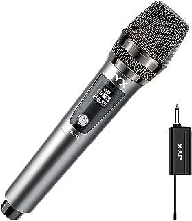 Système de microphone sans fil jyx karaoké dynamique avec bague antidérapante et récepteur. DIAYTAR COTE D'IVOIRE  - La solution idéale pour des achats discount en ligne. Explorez notre gamme complète de produits pour la maison, l'électroménager, l'informatique, la mode et les gadgets, et bénéficiez de tarifs compétitifs. Simplifiez votre expérience d'achat avec notre boutique en ligne conviviale et découvrez des offres imbattables.