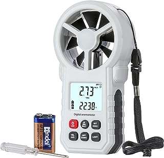 Anémomètre numérique xrclif débitmètre d'air portable compteur cfm pour évents cvc-prise de vue-drone