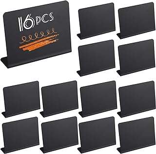Mini tableau noir bigtree 16 pièces avec support panneaux réservés pour tables. Besoin de produits discount en un seul endroit ? DIAYTAR COTE D'IVOIRE  est là pour vous ! Explorez notre boutique généraliste et découvrez une multitude d'articles à prix réduit, couvrant tous vos besoins, de l'électroménager à la mode en passant par l'informatique. Naviguez en toute simplicité et trouvez les meilleures affaires en ligne chez DIAYTAR COTE D'IVOIRE  !