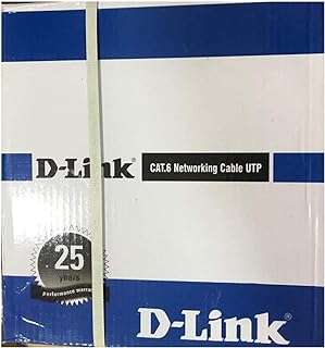 Rouleau de câble utp cat6 d link de 305 mètres de longueur câble. DIAYTAR COTE D'IVOIRE  - votre source de bons plans pour tous vos besoins en matière de produits discount. Avec une gamme variée de linge de maison, d'appareils électroménagers, d'articles informatiques et bien plus encore, nous sommes votre guichet unique pour des économies substantielles. Faites vos achats en ligne en toute confiance et profitez des meilleurs prix sur le marché.