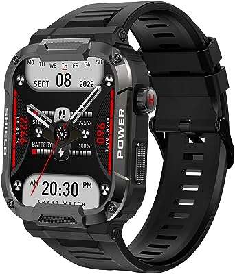 Montre intelligente militaire pour hommes (réponse composition d'appels) montre tactique à écran tactile de 185. Simplifiez votre recherche de produits discount avec DIAYTAR COTE D'IVOIRE, votre boutique en ligne ultime. Parcourez notre catalogue complet qui regroupe des articles pour chaque besoin, de la maison à l'électroménager, en passant par l'informatique, la mode et les gadgets. Profitez de nos tarifs compétitifs et achetez intelligemment avec DIAYTAR COTE D'IVOIRE .