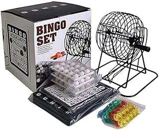 Ensemble de jeu de bingo cage de bingo en métal boules blanches jetons. À la recherche de bons plans ? Rendez-vous sur DIAYTAR COTE D'IVOIRE, votre partenaire en ligne pour des produits discount de qualité. Parcourez notre large éventail de produits, allant de l'électroménager de pointe à la mode tendance, et profitez d'économies incroyables tout en apportant une touche de style à votre vie quotidienne.