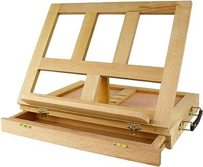 Chevalet de table pliant chevalets en bois portables pour artistes boîte. DIAYTAR COTE D'IVOIRE  - la référence en matière de shopping en ligne à prix réduit. Trouvez tout ce dont vous avez besoin pour votre maison, de l'électroménager pratique aux articles de mode tendance, en passant par les dernières innovations technologiques. Faites des économies sans compromettre la qualité avec notre selection de produits discount de confiance.