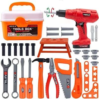 Ensemble de jouets de construction pour garçons et filles perceuse électrique accessoires. Besoin de faire des économies ? Faites confiance à DIAYTAR COTE D'IVOIRE, la boutique en ligne discount idéale pour toutes vos envies. Parcourez notre gamme complète de produits, allant de la maison à l'électroménager, de l'informatique à la mode et aux gadgets, et découvrez des offres irrésistibles. Achetez en toute confiance, car la satisfaction de nos clients est notre priorité absolue.