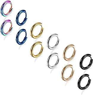 6 paires de boucles d'oreilles créoles en acier titane pour hommes et femmes. Découvrez DIAYTAR COTE D'IVOIRE, votre nouveau repère en ligne pour des achats malins à prix réduit. Parcourez notre catalogue diversifié de produits discount, allant de l'électroménager à l'informatique, en passant par la mode et les gadgets. Obtenez les meilleures offres sans sacrifier la qualité, le tout dans le confort de votre foyer.
