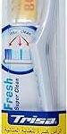 Brosse à dents souple trisa ultra clean avec capuchon de voyage. Exprimez votre style sans dépenser une fortune avec DIAYTAR COTE D'IVOIRE . Découvrez notre collection de vêtements tendance à prix discount, des dernières innovations de la mode aux classiques intemporels. Soyez à la mode sans vous ruiner, seulement avec DIAYTAR COTE D'IVOIRE .