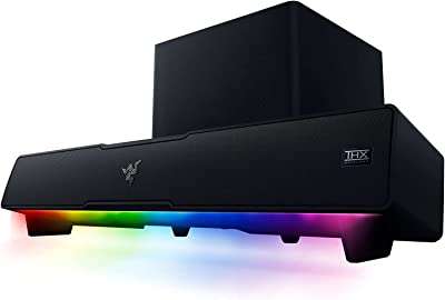 Haut parleur de jeu razer pour pc avec caisson de basses leviathan v2. DIAYTAR COTE D'IVOIRE, le choix intelligent pour des acheteurs avisés. Parcourez notre vaste collection de produits à prix réduits, allant des articles ménagers aux gadgets futuristes, pour des achats malins en un clic.