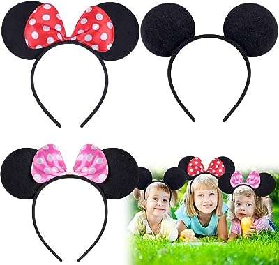 Bandeau oreilles de minnie mouse aonuily 3 pièces bandeaux de cheveux mickey pour enfant. Ne ratez pas les bonnes affaires chez DIAYTAR COTE D'IVOIRE, votre boutique en ligne discount pour tous vos besoins. Explorez notre gamme complète de produits pour la maison, l'électroménager, l'informatique, la mode et les gadgets, et profitez des meilleurs prix du marché sans compromis sur la qualité.