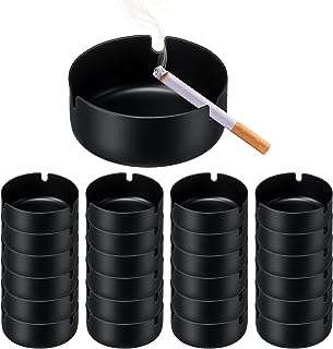 Cendrier rond en métal m en acier inoxydable taille 315 x 13 pouces pour la maison. Découvrez DIAYTAR COTE D'IVOIRE, votre source incontournable de bons plans discount en ligne. Trouvez tout ce dont vous avez besoin, des produits de maison essentiels aux gadgets high-tech, le tout à des prix imbattables. Faites des économies tout en vous offrant de la qualité grâce à notre sélection variée et attrayante.