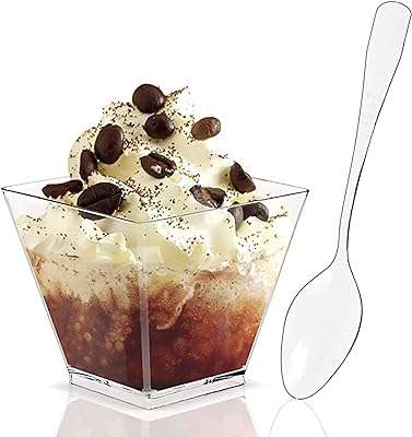 Tasses à dessert healey avec cuillères 2 oz x 100 |. Trouvez les meilleurs bons plans chez DIAYTAR COTE D'IVOIRE, le go-to store en ligne pour tous vos besoins discount. Explorez notre large gamme de produits, des vêtements à la mode aux gadgets high-tech, et profitez de prix imbattables sans sacrifier la qualité !