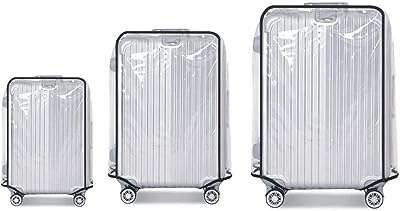 Ensemble de 3 housses de bagages en pvc housse de protection transparente pour 20". DIAYTAR COTE D'IVOIRE  est votre partenaire de confiance pour des achats en ligne à prix réduits. Explorez notre site pour trouver tout ce dont vous avez besoin, des appareils électroménagers de renom aux gadgets étonnants, et profitez de nos offres exclusives pour réaliser des économies incroyables.