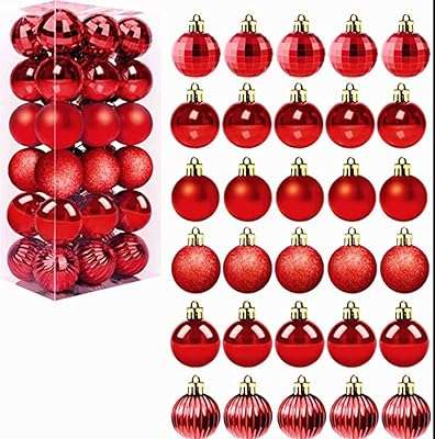 Boules de décoration de noël 2023 dorées 36 pièces 40 mm mini boules de sapin incassables avec ficelle. À la recherche de bonnes affaires ? Ne cherchez plus ! DIAYTAR COTE D'IVOIRE  est là pour vous. Avec une gamme complète de produits discount, allant de la maison à l'électroménager, de l'informatique à la mode et aux gadgets tendance, vous trouverez sûrement ce que vous cherchez tout en réalisant des économies substantielles.
