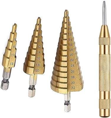 Jeu de forets en acier rapide 3 pièces perforateur central automatique. Bienvenue chez DIAYTAR COTE D'IVOIRE, la plateforme en ligne par excellence pour vos besoins en produits discount ! Parcourez notre sélection impressionnante, allant de l'électroménager haut de gamme aux accessoires informatiques dernier cri, des vêtements tendance aux gadgets innovants. Ne cherchez plus, nous sommes là pour rendre votre expérience de shopping abordable et inoubliable.