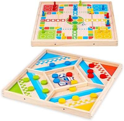 Ludo bouncy chess 2 en 1 jeu de table de hockey sur table. DIAYTAR COTE D'IVOIRE  vous propose une expérience de shopping en ligne à petit budget sans compromettre la qualité. Découvrez notre sélection diversifiée de produits discount, allant de l'informatique aux gadgets branchés, en passant par les articles pour la maison et bien plus encore. Faites des économies intelligentes et restez dans la tendance avec DIAYTAR COTE D'IVOIRE .