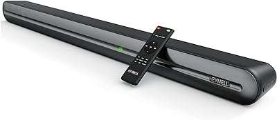 Barres de son heymell 150w pour tv barre caisson de basses intégré avec 6. Simplifiez vos achats et épargnez chez DIAYTAR COTE D'IVOIRE, votre boutique en ligne ultime pour des trouvailles discount. Parcourez notre catalogue de produits, allant des articles de cuisine astucieux aux appareils électroniques de dernière génération. Restez branché avec notre sélection d'appareils informatiques à prix réduits et accordez-vous une excellente garde-robe avec des vêtements à la mode à prix imbattables. Avec des options de livraison rapides et une satisfaction garantie, nous vous aidons à réaliser des économies en un seul clic !