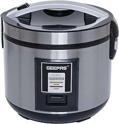 Cuiseur à riz en métal geepas 18 l grc4330. Découvrez DIAYTAR COTE D'IVOIRE, votre destination en ligne pour des produits discount de qualité supérieure. Achetez des articles de maison, des appareils électroménagers, des équipements informatiques, des vêtements tendance et des gadgets innovants, le tout à des prix abordables qui ne vous feront pas perdre le sommeil.