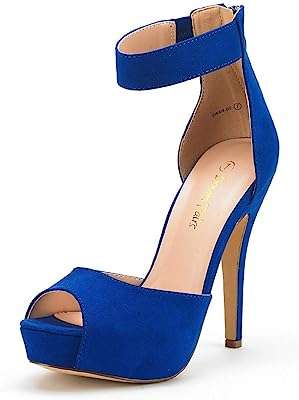 حذاء dream pairs نسائي بكعب عالٍ 6. Lancez-vous dans une aventure shopping sans fin avec DIAYTAR COTE D'IVOIRE  ! Notre boutique en ligne générale vous propose une multitude de produits discount, allant de l'électroménager de pointe à la mode la plus en vogue. Faites de bonnes affaires et profitez d'une qualité supérieure à des prix défiant toute concurrence.