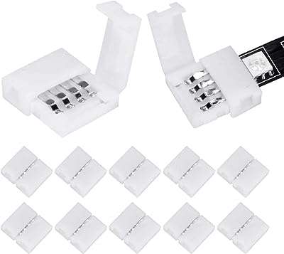 Electronics connecteur de bande lumineuse led rvb à 4 broches. DIAYTAR COTE D'IVOIRE  est la solution idéale pour les amateurs de bonnes affaires. Notre boutique en ligne propose une gamme complète de produits discount, allant des articles pour la maison à l'informatique, en passant par l'électroménager et la mode. Faites des économies sur vos achats tout en bénéficiant de produits de qualité chez DIAYTAR COTE D'IVOIRE .