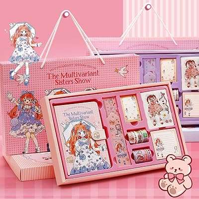 Beauenty 186 pièces ensemble de journal intime pour filles carnet album agenda enfants. DIAYTAR COTE D'IVOIRE, la boutique en ligne qui rend l'achat discount facile et accessible à tous ! Parcourez notre catalogue varié qui regorge de produits discount pour la maison, l'électroménager, l'informatique ou encore la mode. Avec nous, vous profiterez de tarifs avantageux sans compromis sur la qualité, le tout, depuis le confort de votre foyer.