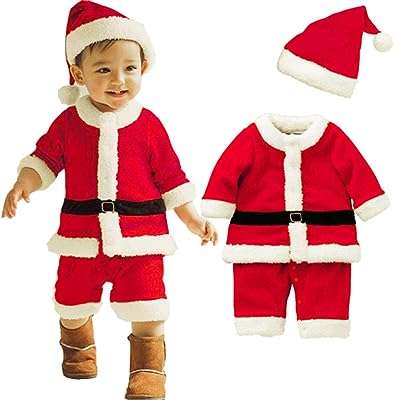 Costume de père noël jade bryn giggles pour enfants tout petits. Recherchez-vous des produits de qualité sans vous ruiner ? DIAYTAR COTE D'IVOIRE  est là pour vous ! Notre boutique en ligne propose une large gamme de produits discount, de la maison à l'électroménager en passant par l'informatique, la mode et les gadgets. Faites des économies avec nous !
