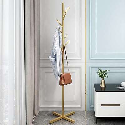 Timmycare porte manteau sur pied en métal porte chapeaux et porte manteaux support organisateur d'entrée pour vêtements. La boutique en ligne DIAYTAR COTE D'IVOIRE  propose une large gamme de produits discount pour répondre à tous vos besoins. Obtenez les dernières innovations technologiques, les indispensables pour votre maison et une sélection de vêtements à la mode, le tout à des prix avantageux. Parcourez notre catalogue et profitez de réductions exceptionnelles !