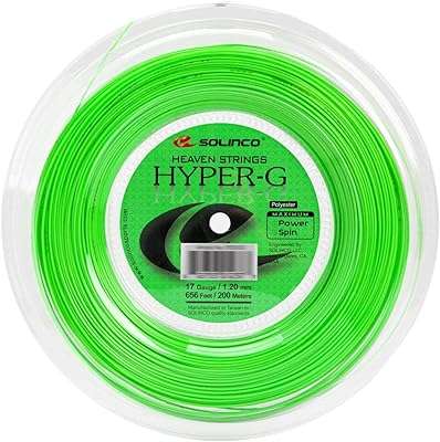 Corde de tennis solinco hyper g. Bienvenue chez DIAYTAR COTE D'IVOIRE, le paradis des bonnes affaires en ligne ! Découvrez une large gamme de produits discount pour équiper votre maison, trouver l'électroménager de vos rêves, vous divertir avec des gadgets innovants, et compléter votre garde-robe avec des vêtements à la pointe de la mode, le tout à des prix défiant toute concurrence.