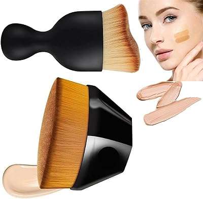 Ensemble de pinceaux de maquillage 2 pièces pour fond de teint liquide le visage. DIAYTAR COTE D'IVOIRE, votre destination en ligne pour des produits discount de qualité. Découvrez notre large éventail de produits, allant de la maison à l'électroménager, de l'informatique à la mode et aux gadgets, et trouvez les meilleures offres du marché. Profitez d'une expérience d'achat simple et abordable avec DIAYTAR COTE D'IVOIRE  et économisez sur tous vos achats en ligne.
