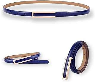 Ceinture fine en cuir verni élégante pour femmes cb boucle en alliage. Faites des économies sans sacrifier la qualité avec DIAYTAR COTE D'IVOIRE  ! Notre boutique en ligne généraliste propose une variété de produits discount, incluant des appareils électroménagers de pointe, des gadgets à la pointe de la technologie et des articles tendance pour la maison et la mode.
