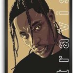 Affiche d'art encadrée travis scott par lamron 8" x 12" verre avec cadre en bois. Bienvenue sur DIAYTAR COTE D'IVOIRE, le site idéal pour les amateurs de bonnes affaires ! Avec une large gamme de produits discount pour la maison, l'électroménager, l'informatique, la mode et les gadgets, nous offrons une solution pratique pour économiser sans renoncer à la qualité. N'attendez plus, explorez notre sélection et profitez de prix imbattables.