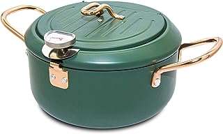 Friteuse en acier inoxydable avec thermomètre couvercle et égouttoir à huile pour frites. À la recherche de bons plans ? DIAYTAR COTE D'IVOIRE  est là pour vous ! Explorez notre sélection discount de produits pour la maison, l'électroménager et l'informatique, ainsi que des vêtements à la mode et des gadgets abordables. Des économies garanties sur tous vos achats en ligne !