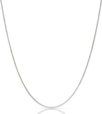 Collier chaîne en argent sterling 925 italien pour femmes collier fin de 1. DIAYTAR COTE D'IVOIRE  est votre allié pour des achats discount de qualité. Explorez notre boutique en ligne et découvrez notre gamme complète de produits pour la maison, l'électroménager, l'informatique, la mode et les gadgets, le tout à des prix avantageux qui ne sacrifient pas la qualité.