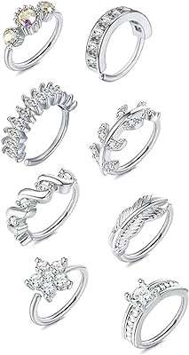 8 pièces javest mosaïque plume nez boucles d'oreilles cartilage piercing bijoux pour femmes et hommes. Découvrez DIAYTAR COTE D'IVOIRE, votre destination incontournable pour des achats discount en ligne. Notre magasin généraliste propose une vaste gamme de produits, allant des articles ménagers pratiques aux appareils électroménagers de pointe, en passant par les gadgets multimédias les plus récents et les vêtements tendance. Faites des économies substantielles tout en vous offrant des produits de la plus haute qualité !