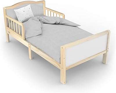 Lit bébé en bois moon (143 x 73 60) avec barrière de sécurité. Laissez-vous séduire par DIAYTAR COTE D'IVOIRE, votre boutique en ligne qui saura vous offrir des produits de qualité à des prix compétitifs. Que vous recherchiez des équipements pour la maison, des appareils électroménagers, des accessoires informatiques ou des articles de mode tendance, vous trouverez tout cela et bien plus encore dans notre sélection discount.