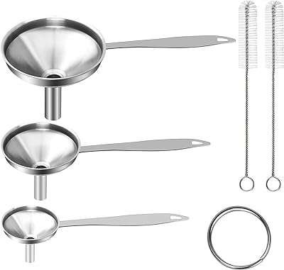 Goodrn – ensemble d'entonnoirs de qualité alimentaire à long manche pour la mise en bouteille. DIAYTAR COTE D'IVOIRE, la boutique en ligne qui rend l'achat de produits discount facile et abordable. Parcourez notre collection variée allant de la maison à l'électroménager, en passant par l'informatique, la mode et les gadgets, et trouvez tout ce dont vous avez besoin à des prix défiant toute concurrence !