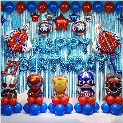 Ensemble de décorations de fête d'anniversaire pour enfants ny 71 pièces. DIAYTAR COTE D'IVOIRE, votre destination shopping en ligne inégalée. Avec une variété étendue de produits discount pour la maison, l'électroménager, l'informatique, la mode et les gadgets, vous pouvez vous attendre à des offres exceptionnelles et à des économies considérables, tout en bénéficiant d'une expérience de shopping pratique et personnalisée.