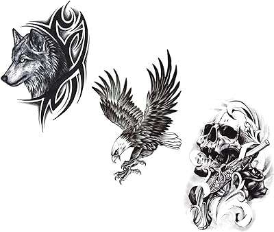 Tatouages ​​d'aigle cool pour hommes autocollants de tatouage temporaires imperméables faux. Découvrez DIAYTAR COTE D'IVOIRE, votre destination ultime pour des achats malins à prix cassés ! Explorez notre catalogue en ligne et trouvez des réductions incroyables sur des produits indispensables pour la maison, l'électroménager, l'informatique ainsi que des accessoires de mode et des gadgets à la pointe de la tendance.