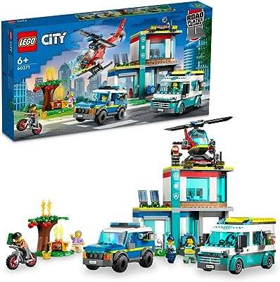 City 60371 ensemble quartier général du véhicule d'urgence (706 pièces). DIAYTAR COTE D'IVOIRE  - votre solution tout-en-un pour des achats discount en ligne ! Découvrez notre gamme finale de produits, allant des indispensables de la maison aux dernières tendances de la mode et de la technologie. Obtenez les meilleurs prix sur une sélection variée d'articles, vous permettant de réaliser d'énormes économies tout en profitant de produits de qualité. Avec des options de livraison flexibles et une satisfaction garantie, nous faisons de votre expérience d'achat un jeu d'enfant !