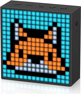 Haut parleur bluetooth divoom timebox evo pixel art avec écran led 16" x et contrôle. Économisez tout en vous faisant plaisir grâce à DIAYTAR COTE D'IVOIRE, votre boutique en ligne généraliste. Notre large gamme de produits, allant de la décoration de maison aux gadgets dernier cri, en passant par la mode et l'électroménager, vous permettra de trouver ce que vous désirez à prix réduits.