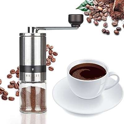 Moulin à café manuel moulin grains de avec 6 vitesses réglables pour expresso. DIAYTAR COTE D'IVOIRE  - votre adresse en ligne pour des achats malins. Profitez de nos prix réduits sur une large gamme de produits, d'une sélection d'articles pour la maison aux dernières tendances de la mode, en passant par les équipements électroniques et les accessoires informatiques. Sans compromis sur la qualité, nous rendons le shopping abordable pour tous.